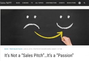 SalesPop Pipeliner CRM It is not a sales pitch - it is a passion - guest shawn karol sandy Selling agency